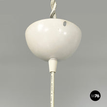 将图片加载到图库查看器，Chandelier in white metal, 2000s
