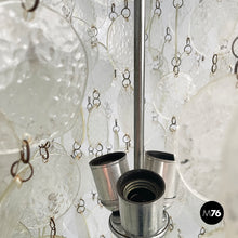 Load image into Gallery viewer, Pendant chandelier in glass, 1970s
