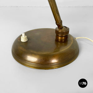 Table lamp in brass, 1950s
