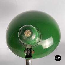 Carica l&#39;immagine nel visualizzatore di Gallery, Table lamp in green metal, 1950s
