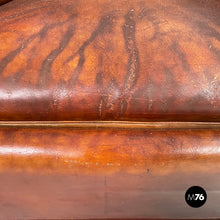 Load image into Gallery viewer, Armchairs in brown leather, 1920s
