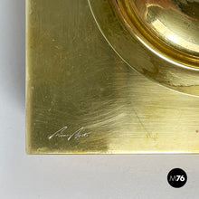 Load image into Gallery viewer, Square ashtray in brass, 1960s
