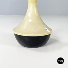 Load image into Gallery viewer, Floor ashtray 320 in white and black plastic, 1970s
