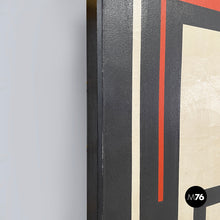Carica l'immagine nel visualizzatore di Gallery, Geometric painting by Giuseppe Minoretti, 1970
