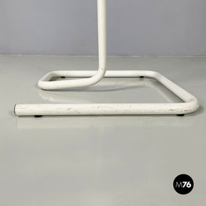 White metal valet stand by Gieffe, 1970s