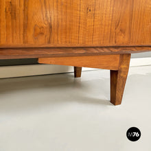 将图片加载到图库查看器，Wooden sideboard with drawer and shelves, 1960s
