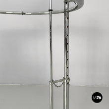 将图片加载到图库查看器，Coffe tables in steel and glass, 1980s
