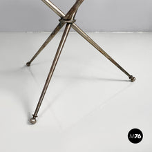 Carica l&#39;immagine nel visualizzatore di Gallery, Coffe table in glass and  burnished metal, 1960s
