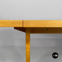 Carica l'immagine nel visualizzatore di Gallery, Dining table in wood, 1980s
