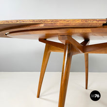 Load image into Gallery viewer, Wooden dining table with extension, 1960s
