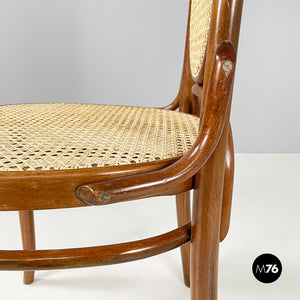 Chair in straw and wood, 1900-1950s