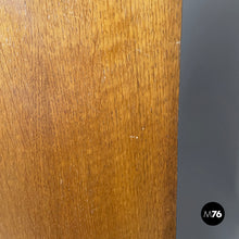 将图片加载到图库查看器，Sideboard with drawers in wood and glass, 1940s
