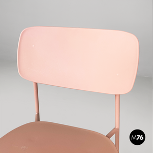Light pink chairs for Tomasucci, 2000s