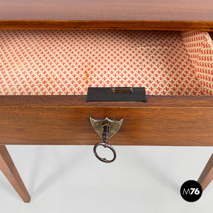 Wooden desk with drawer, 1750s