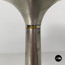 Carica l'immagine nel visualizzatore di Gallery, Table lamp in aluminum and opal glass, 1940s
