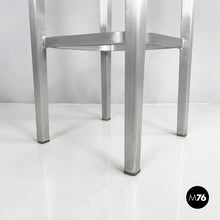 将图片加载到图库查看器，Stool in aluminum by Philippe Starck for Emeco, 2000s
