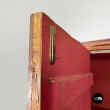 Load image into Gallery viewer, Wooden wardrobe with decorated doors, 1800s
