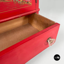 Load image into Gallery viewer, Wooden wardrobe with Murano glass handles, 1930s
