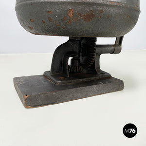 Table butter making machine in dark gray metal by Ing. Carlo Sioli, 1900-1950s