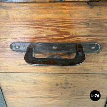 Load image into Gallery viewer, Chest in wood and metal, 1930s
