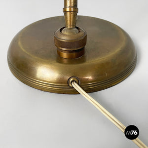 Table lamp in brass, 1950s