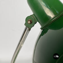 Carica l&#39;immagine nel visualizzatore di Gallery, Table lamp in green metal, 1950s
