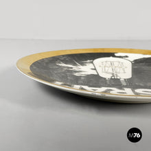 将图片加载到图库查看器，Decorative plate Osram by Fornasetti, 1970s
