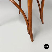 将图片加载到图库查看器，Chair in wood and patterned fabric, 1930s
