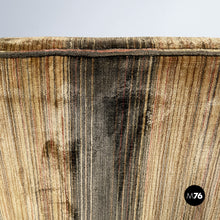 Charger l'image dans la galerie, Striped velvet armchairs, 1930s
