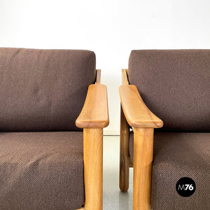 Armchairs and sofa Loden by Vico Magistretti for Cassina, 1960s