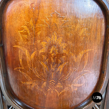 Load image into Gallery viewer, Swivel chair in wood by Thonet, 1900s
