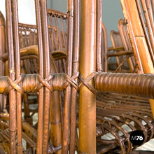 Load image into Gallery viewer, Armchairs in bamboo, 1960s
