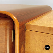 Carica l'immagine nel visualizzatore di Gallery, Sideboard in wood and steel, 1930s
