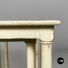 将图片加载到图库查看器，Coffe tables in white wood, 1940s
