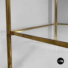 将图片加载到图库查看器，Coffe tables in brass and glass, 1960s
