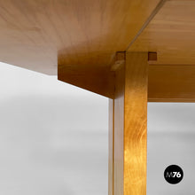 Carica l'immagine nel visualizzatore di Gallery, Dining table in wood, 1980s

