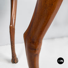 Carica l'immagine nel visualizzatore di Gallery, Dining table in wood and marble, 1930s
