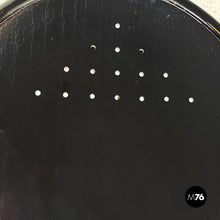 Load image into Gallery viewer, Chairs in black wood and metal rod, 1980s
