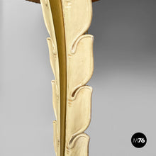 Load image into Gallery viewer, Wall console in wood and mirror, 1940s
