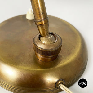 Table lamp in brass, 1950s