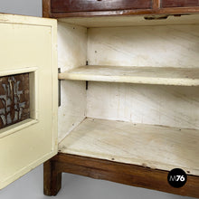 将图片加载到图库查看器，Sideboard in wood, marble and ceramic, 1930s
