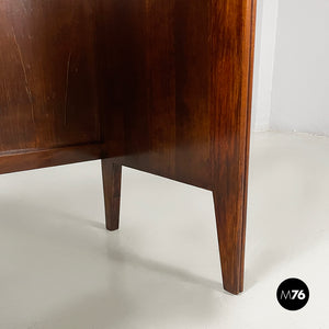 Desk with drawers in wood and formica, 1960s