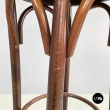 Carica l&#39;immagine nel visualizzatore di Gallery, High bar stool in wood, 1900-1950s
