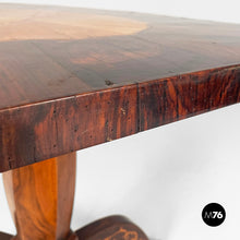 Carica l'immagine nel visualizzatore di Gallery, Inlaid wooden dining table, mid-1800s
