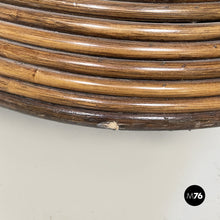 Load image into Gallery viewer, Round or oval wooden dining table with extensions, 1960s
