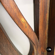 Load image into Gallery viewer, Wall display cabinet in wood and glass, early 1900s
