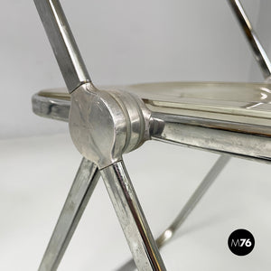 Chairs Plia by Giancarlo Piretti for Anonima Castelli, 1970s