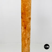 Load image into Gallery viewer, Velvet and brass floor lamp, 1940s
