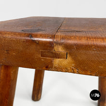 Charger l&#39;image dans la galerie, Wooden stools, 1970s
