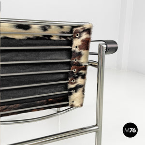 Armchair LC1 by Le Corbusier Pierre Jeanneret and Charlotte Perriand for Cassina, 1970s